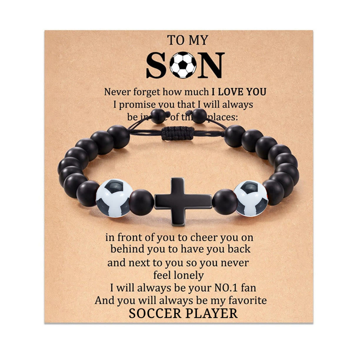 Pulsera de Perlas Cruz y Deporte: Devoción Tierna para Amantes del Deporte
