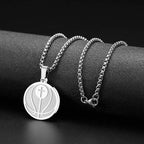 Collar de Péndulo de Oración Deportiva: Filipenses 4:13 & Icono Deportivo para Llevar a Diario