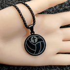 Collar de Péndulo de Oración Deportiva: Filipenses 4:13 & Icono Deportivo para Llevar a Diario