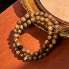 Pulsera de Cruz de Madera en Capas: Devoción Silenciosa para Momentos Cotidianos