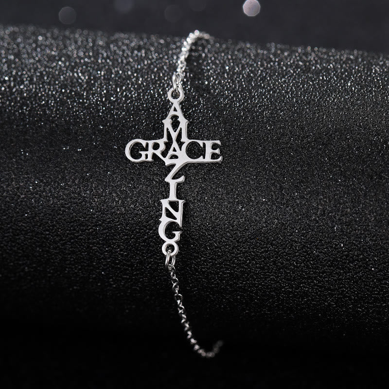 Pulsera Cruz & Fe: Delicado Compañero de Gracia & Esperanza
