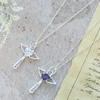 Collares de Cruz Angelical y Circonitas: Confort Suave con Simbolismo Sagrado