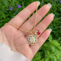 Nuestra Señora y Collar del Sagrado Corazón en 6 Estilos: Joyería Elegante Infundida de Fe