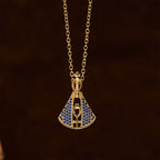 Collar de Péndulo de Protección Divina Nossa Senhora Aparecida Estilo Clásico