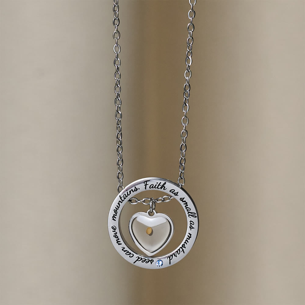 Collar de Fe como Semilla de Mostaza: Encantos Variados y Símbolo Sagrado para Uso Diario