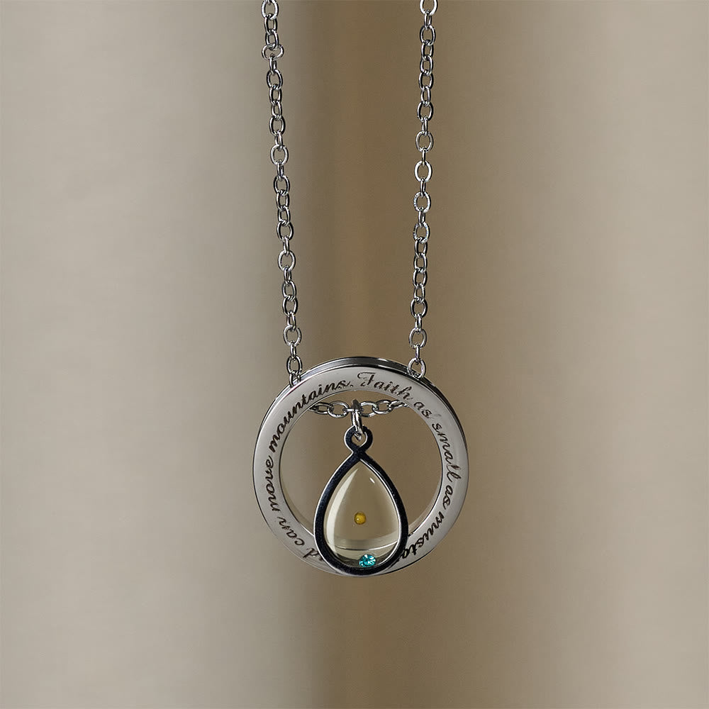 Collar de Fe como Semilla de Mostaza: Encantos Variados y Símbolo Sagrado para Uso Diario