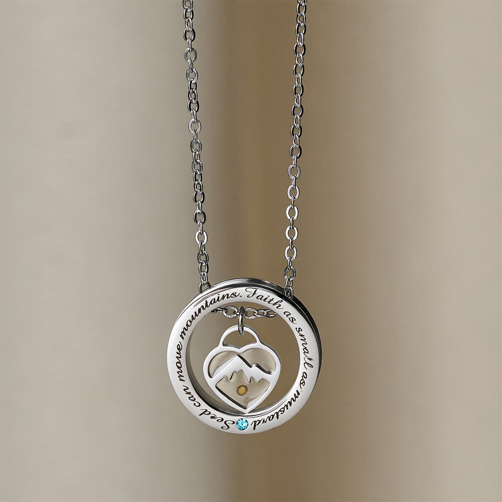 Collar de Fe como Semilla de Mostaza: Encantos Variados y Símbolo Sagrado para Uso Diario