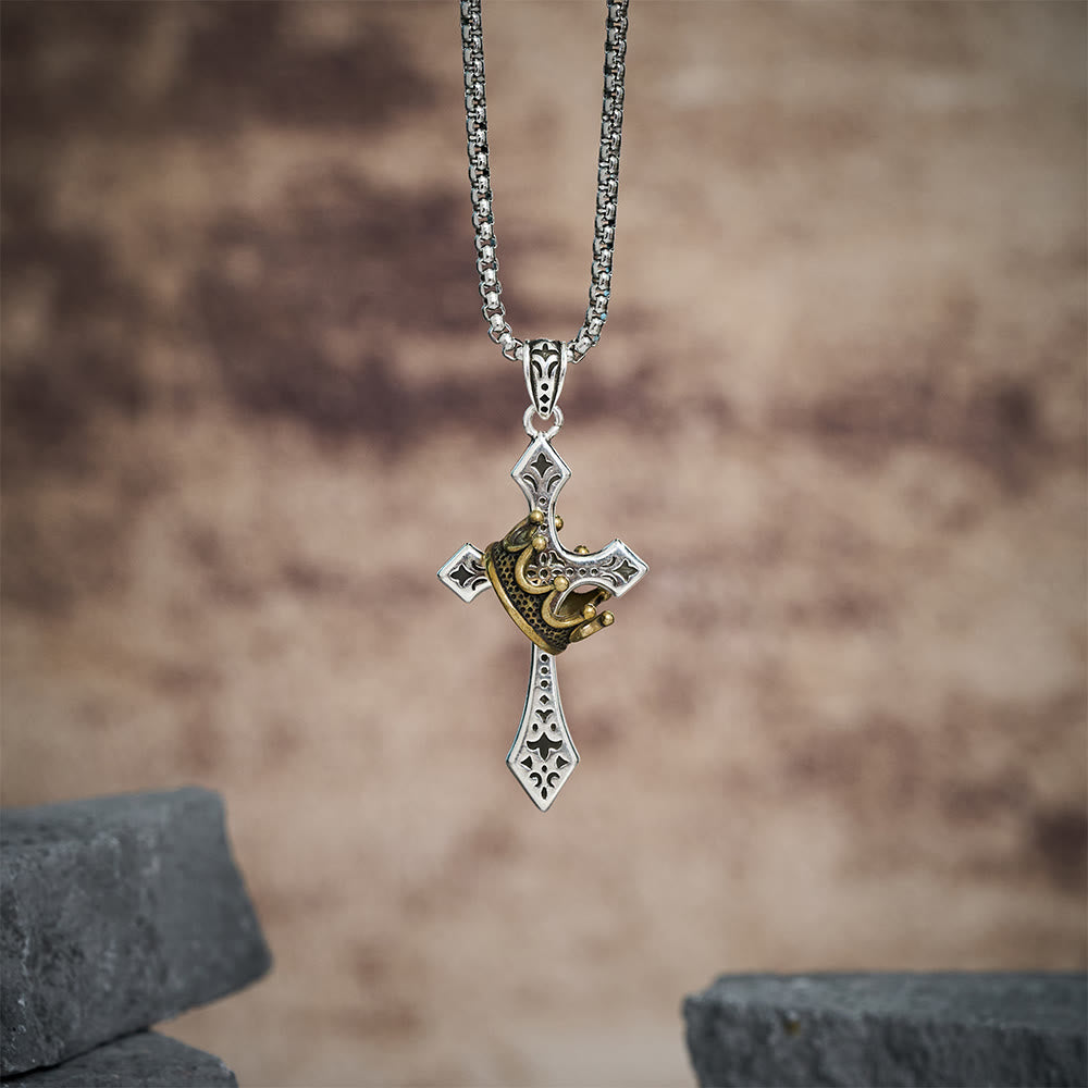 El Collar de Cruz de la Corona Joyería Religiosa