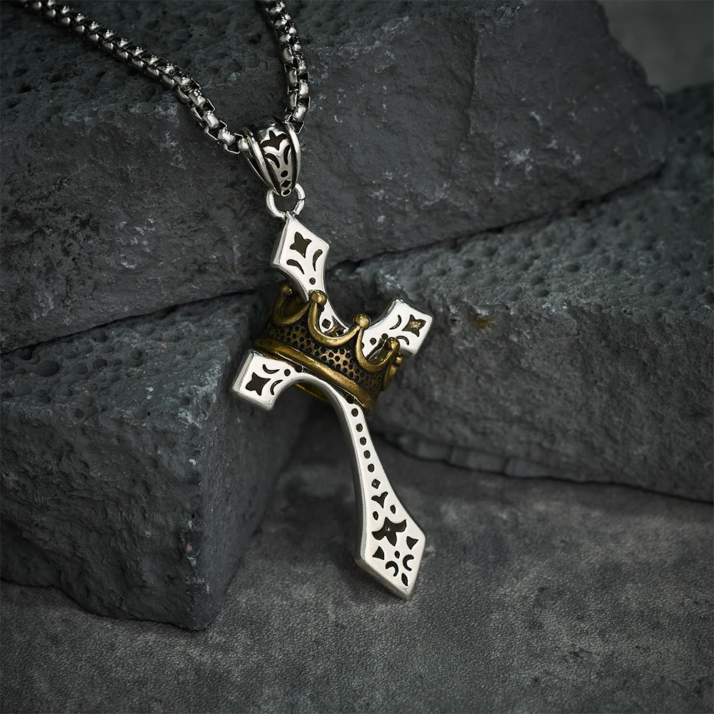 El Collar de Cruz de la Corona Joyería Religiosa