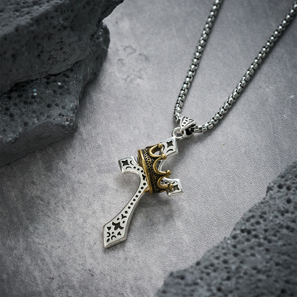 El Collar de Cruz de la Corona Joyería Religiosa
