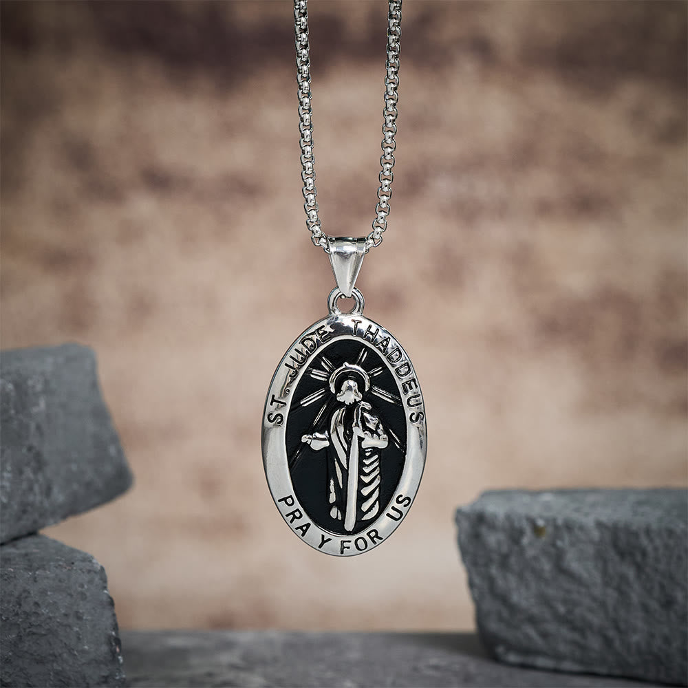 Collar con Colgante de San Judas Tadeo