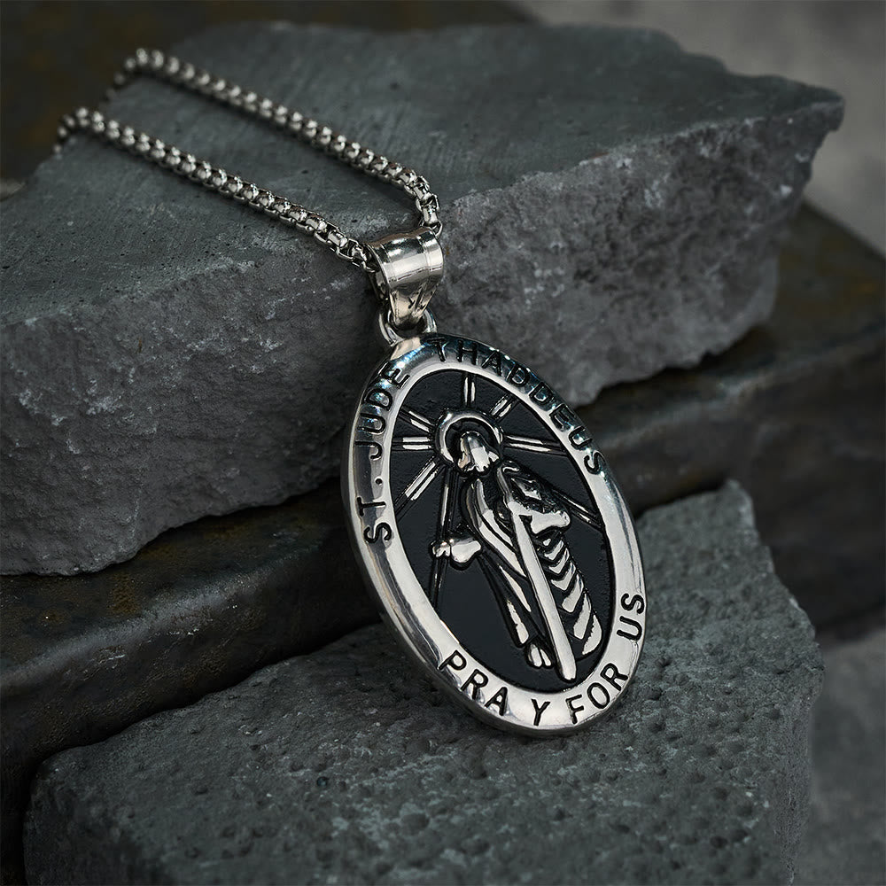 Collar con Colgante de San Judas Tadeo