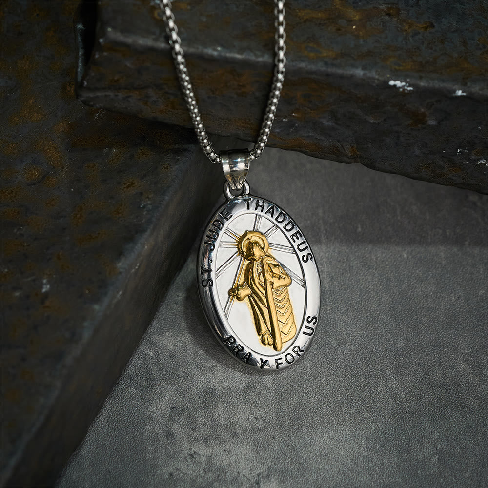 Collar con Colgante de San Judas Tadeo