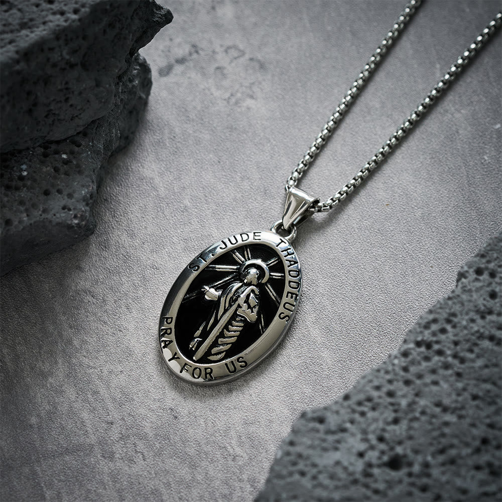 Collar con Colgante de San Judas Tadeo