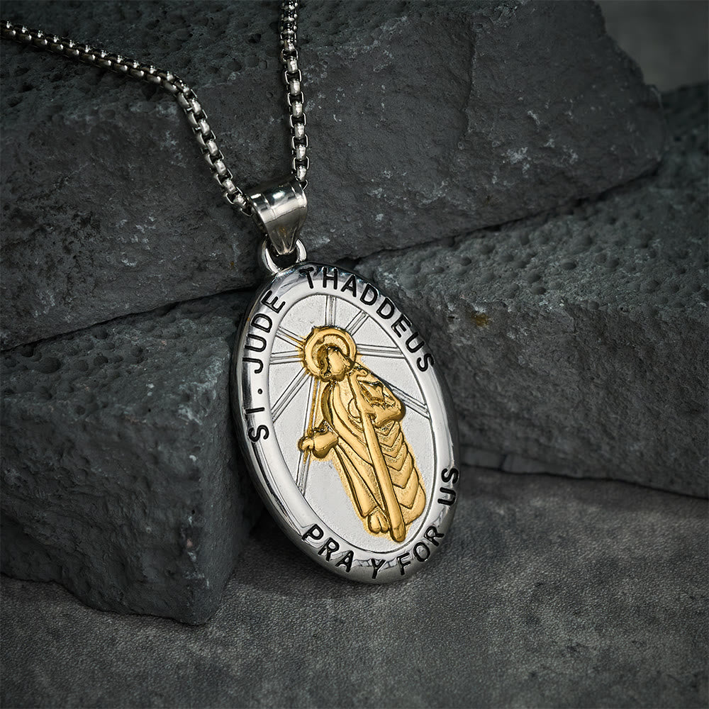 Collar con Colgante de San Judas Tadeo