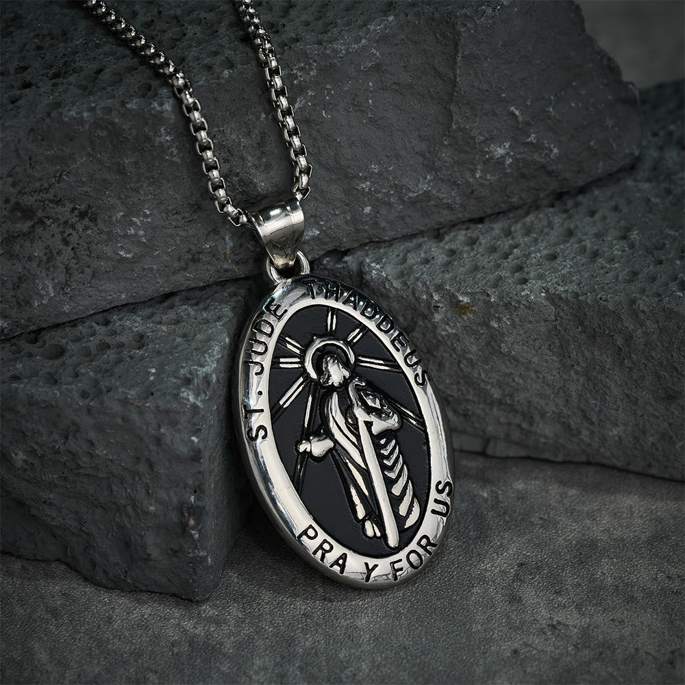 Collar con Colgante de San Judas Tadeo