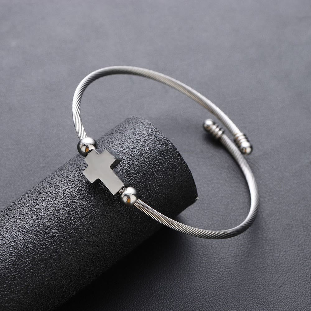 Pulsera de Devoción Diaria con Medalla Milagrosa y Cruz de San Benito