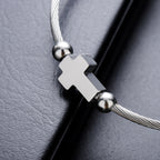 Pulsera de Devoción Diaria con Medalla Milagrosa y Cruz de San Benito