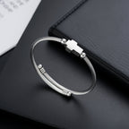 Pulsera de Devoción Diaria con Medalla Milagrosa y Cruz de San Benito