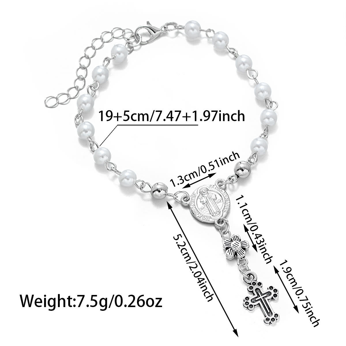 Pulsera de la Sagrada Devoción Nuestra Señora San Benito