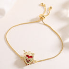 Pulsera de Devoción al Sagrado Corazón Elegante: Encarnando el Amor de Cristo y la Fuerza Espiritual