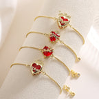 Pulsera de Devoción al Sagrado Corazón Elegante: Encarnando el Amor de Cristo y la Fuerza Espiritual