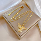Collar con Paloma del Espíritu Santo Brillante: Emblema de la Guía Divina