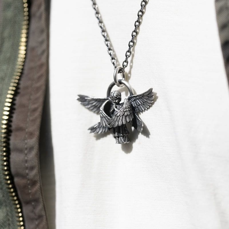 Colgante de Alas de Ángel que Trae Buena Suerte