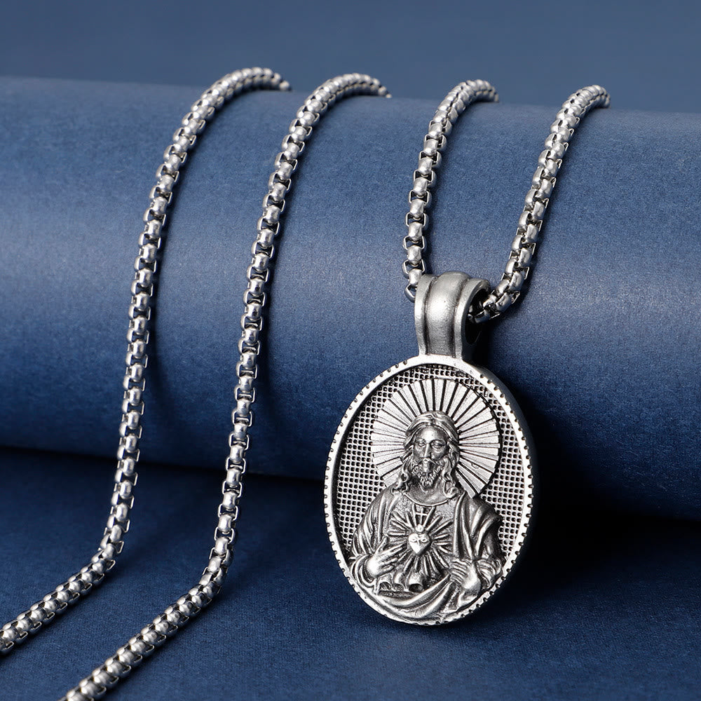 Collar de Jesús Sagrado Corazón