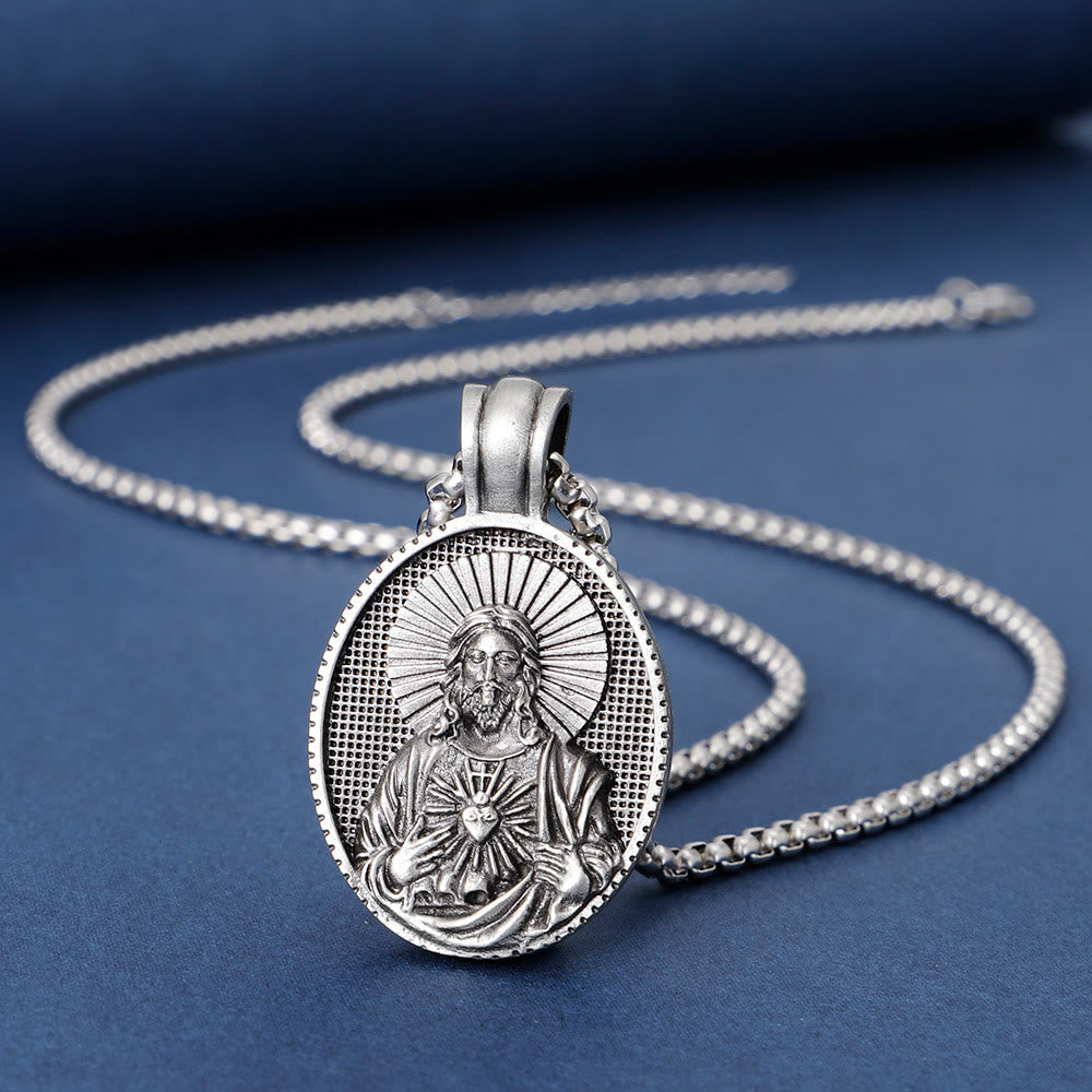 Collar de Jesús Sagrado Corazón