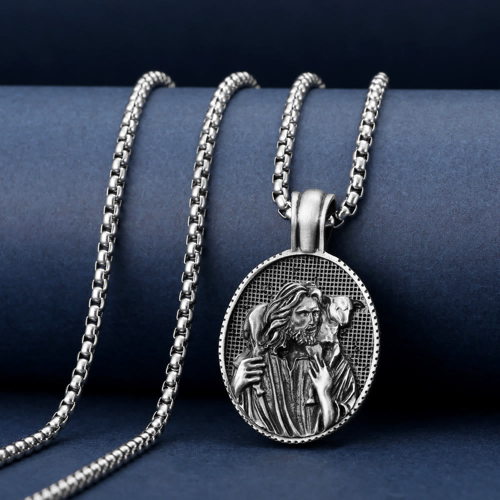 El Collar con Colgante de Jesús el Buen Pastor